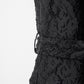 Jacquard  jumper skirt (Black flower)