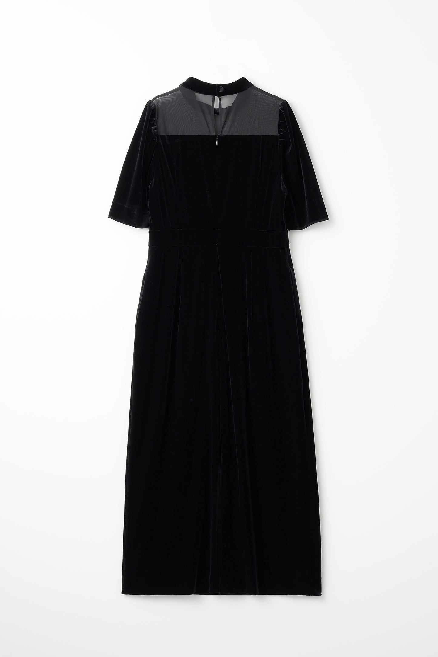 Restaurant velours dress (Black)