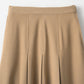 Gentle pleated skirt (Camel)