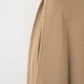 Gentle pleated skirt (Camel)