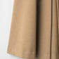 Gentle pleated skirt (Camel)