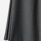 Gentle pleated skirt (Dark gray)