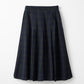 Gentle pleated skirt (Black watch)