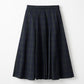 Gentle pleated skirt (Black watch)