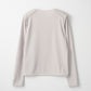 Audire glaze rib tops (Gray beige)