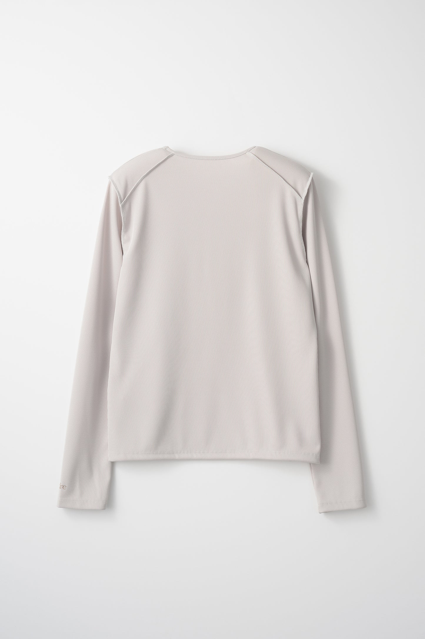 Audire glaze rib tops (Gray beige)