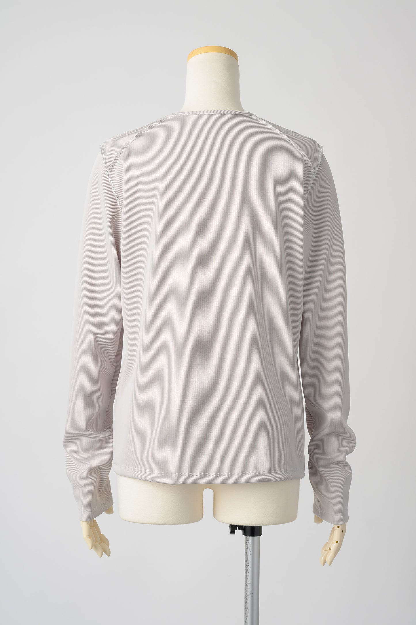 Audire glaze rib tops (Gray beige)