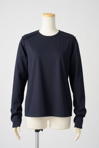 Audire glaze rib tops (Navy)