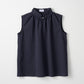 Origami no-sleeve tops (Navy)