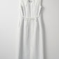 Everywhere jacquard dress (White/Flower)