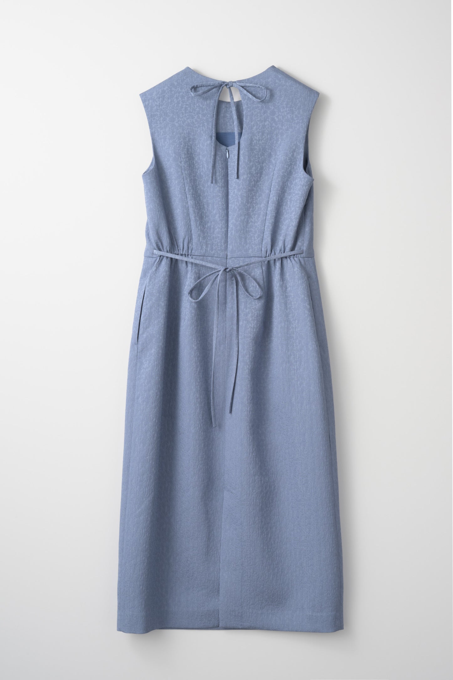 Everywhere jacquard dress (Blue gray)