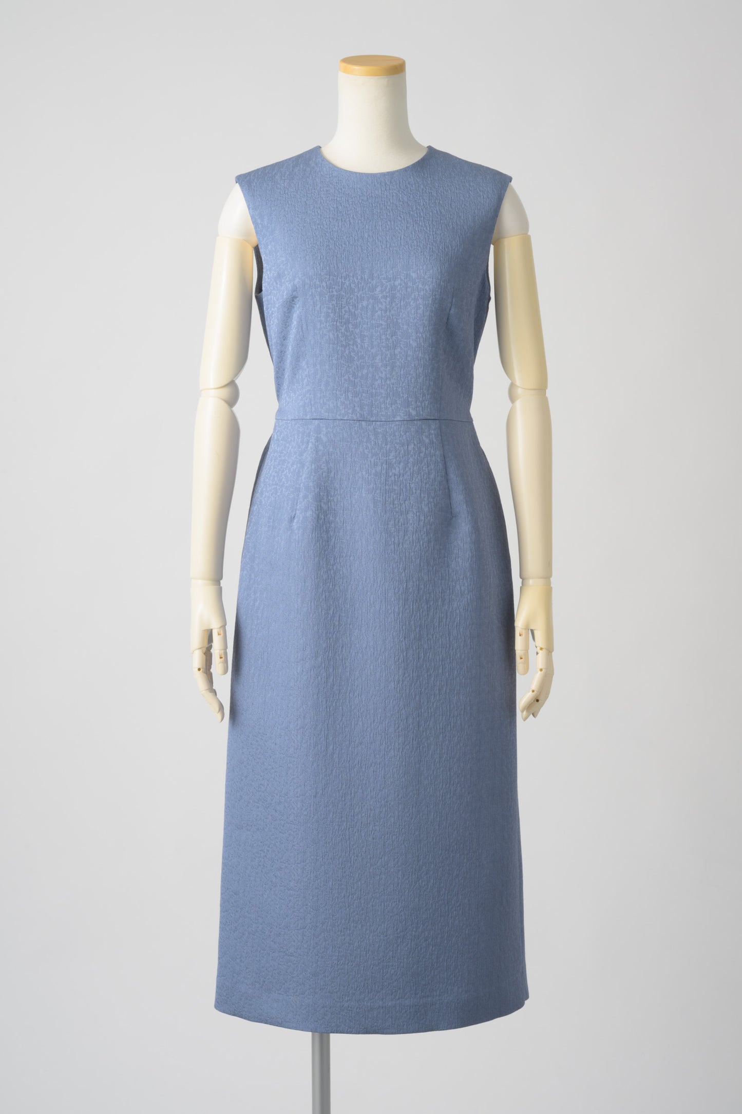 Everywhere jacquard dress (Blue gray)