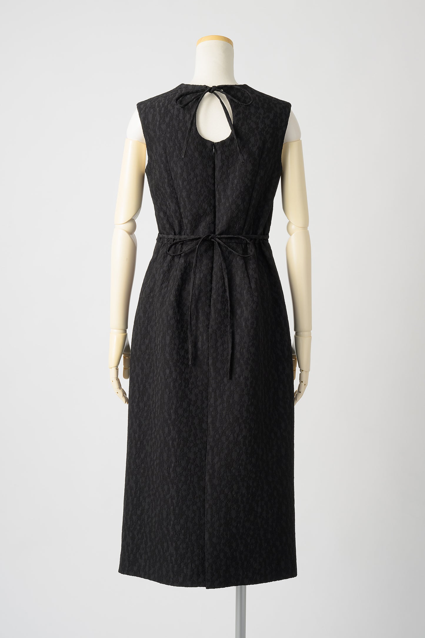 Everywhere jacquard dress (Black/Flower)