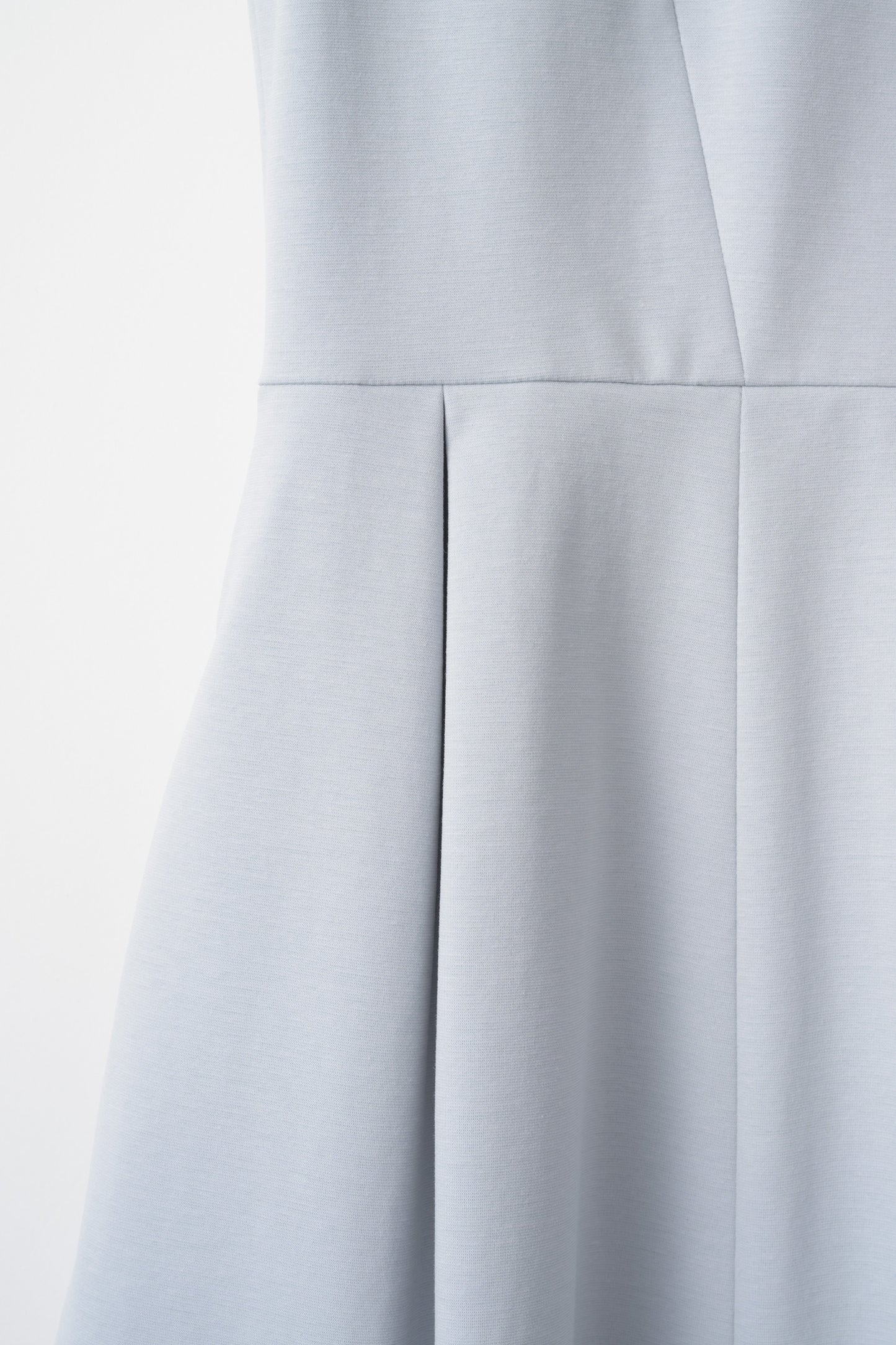 Tears cut-work dress (Blue gray)