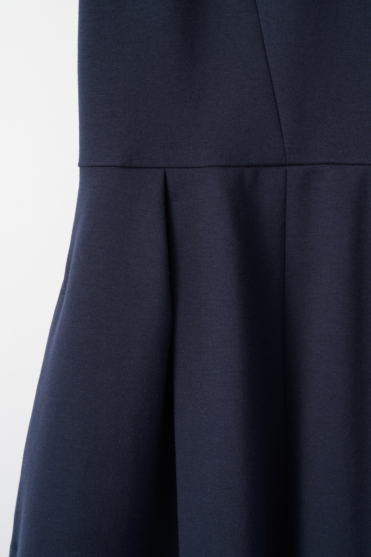 Tears cut-work dress (Navy)