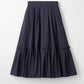 Origami tiered skirt (Navy)