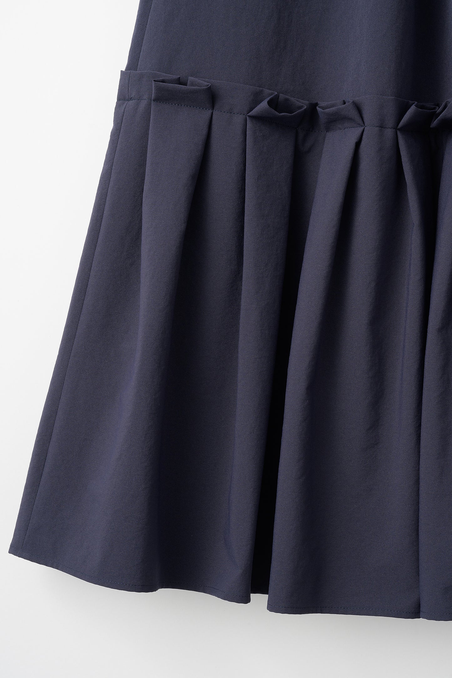 Origami tiered skirt (Navy)