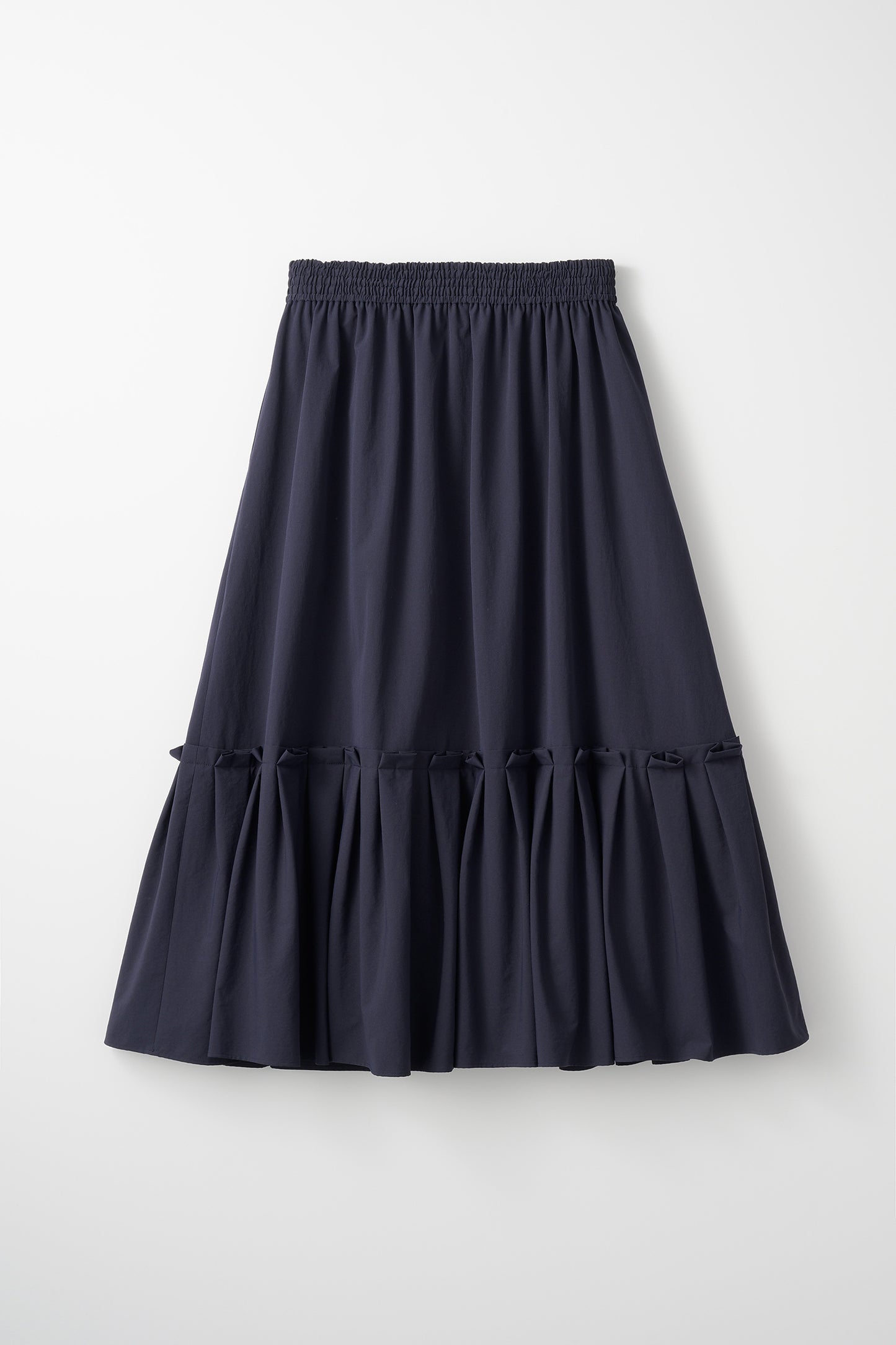 Origami tiered skirt (Navy)