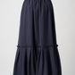 Origami tiered skirt (Navy)