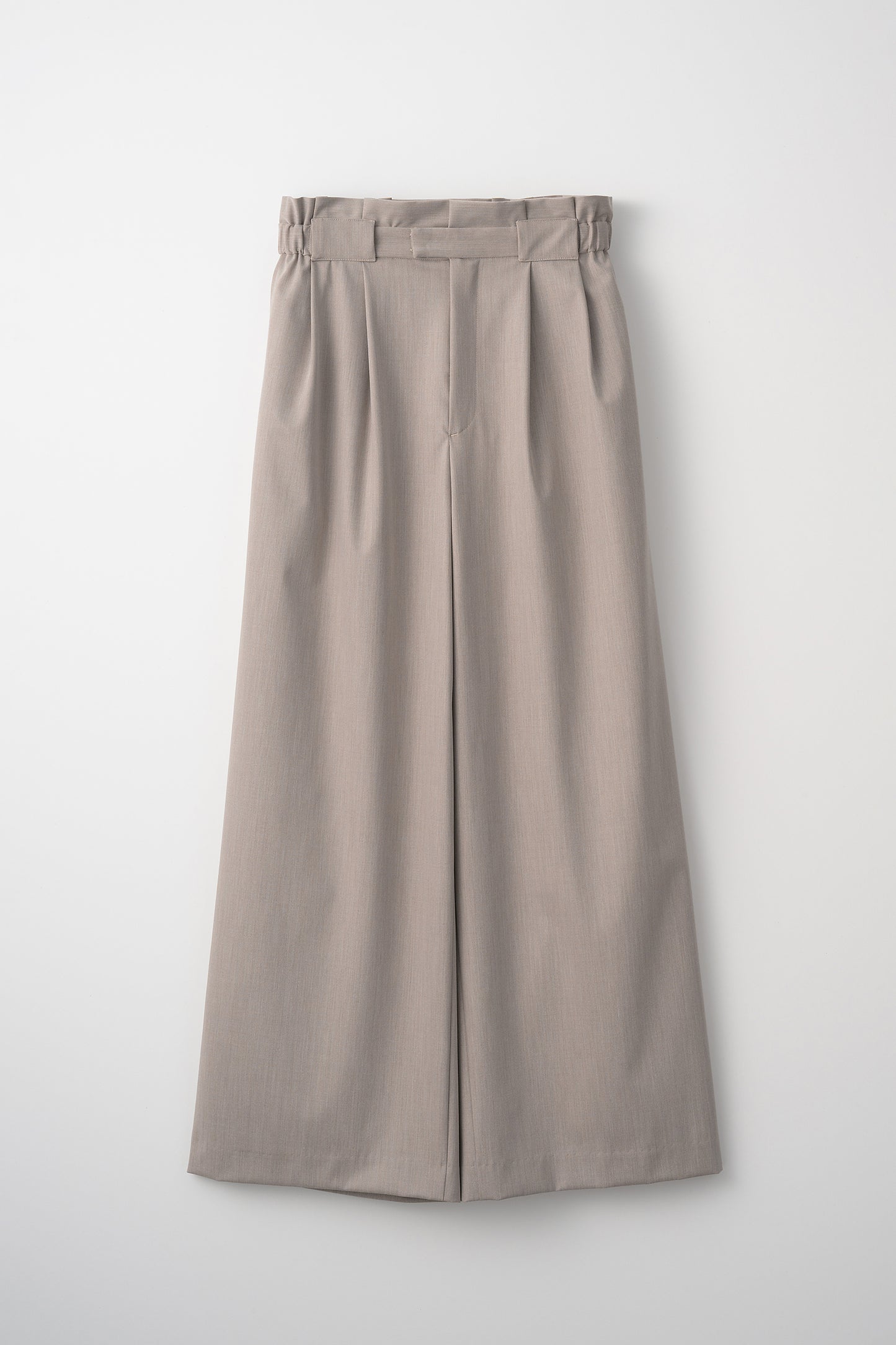 Smart tuck pants(Beige)