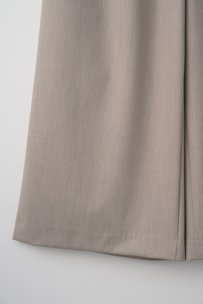 Smart tuck pants(Beige)