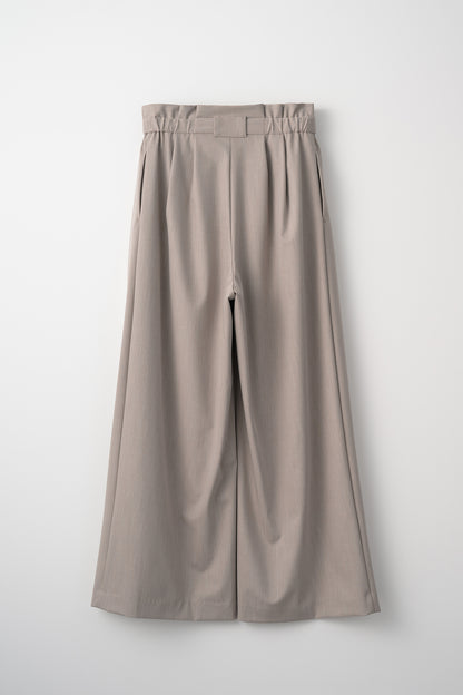 Smart tuck pants(Beige)