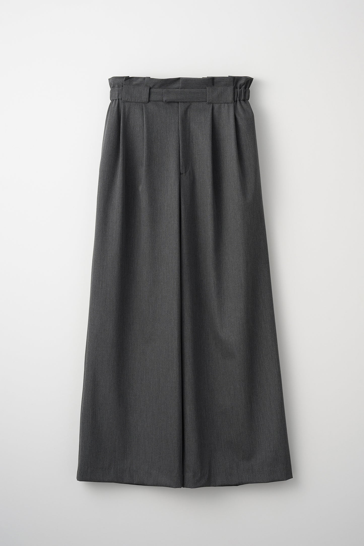 Smart tuck pants(Gray)