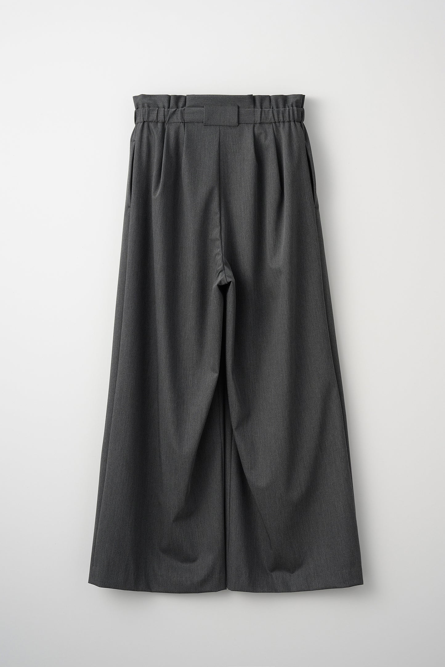 Smart tuck pants(Gray)