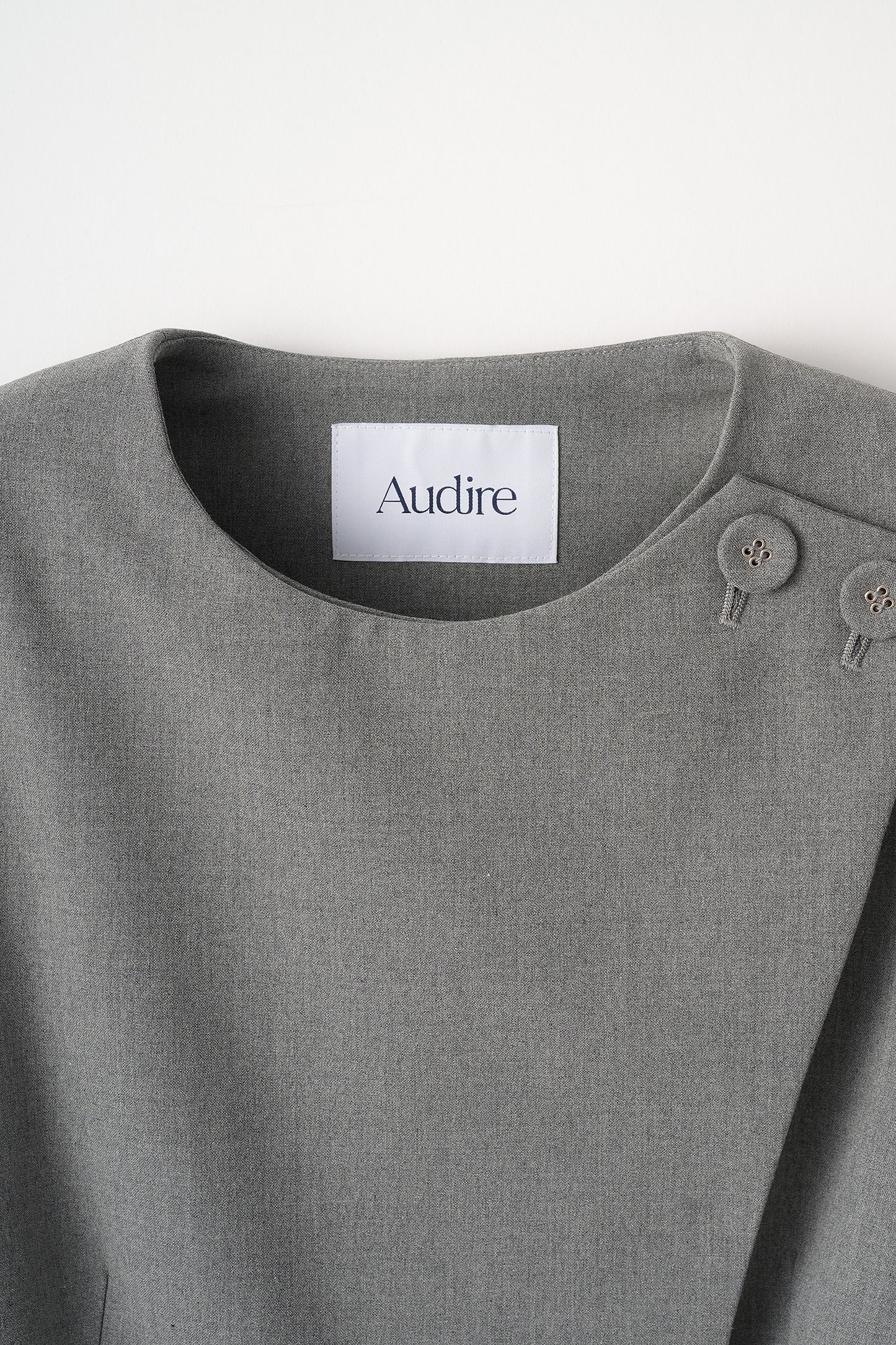 Noona peplum jacket(Gray)