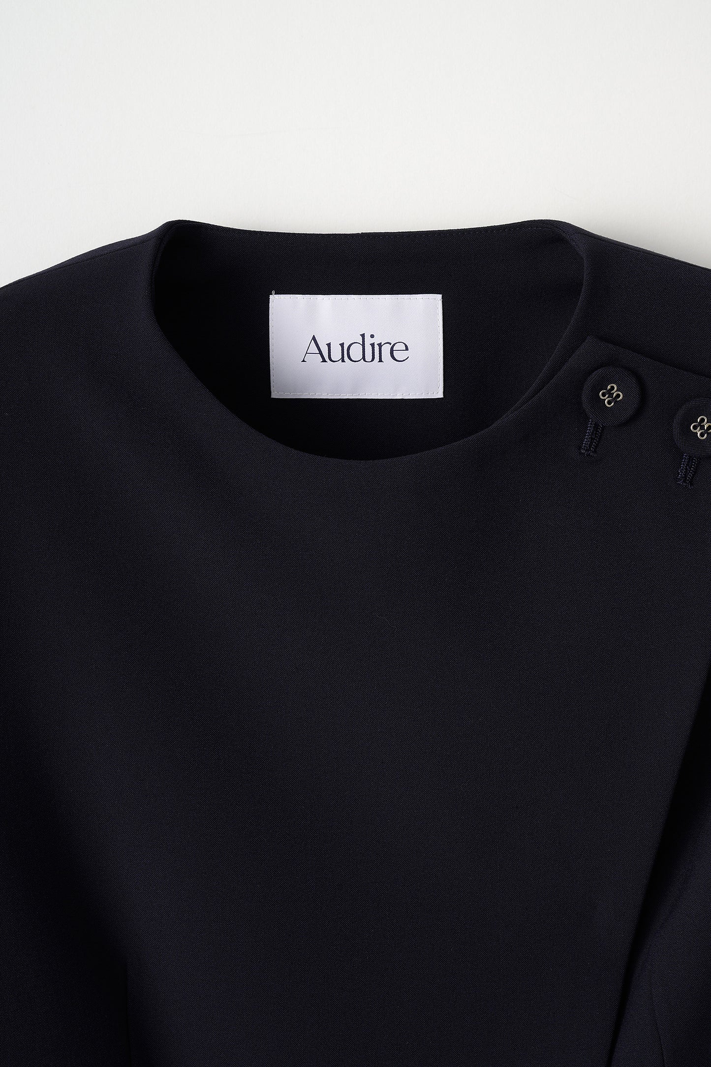 Noona peplum jacket(Navy)