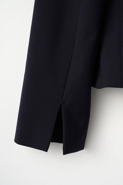 Noona peplum jacket(Navy)