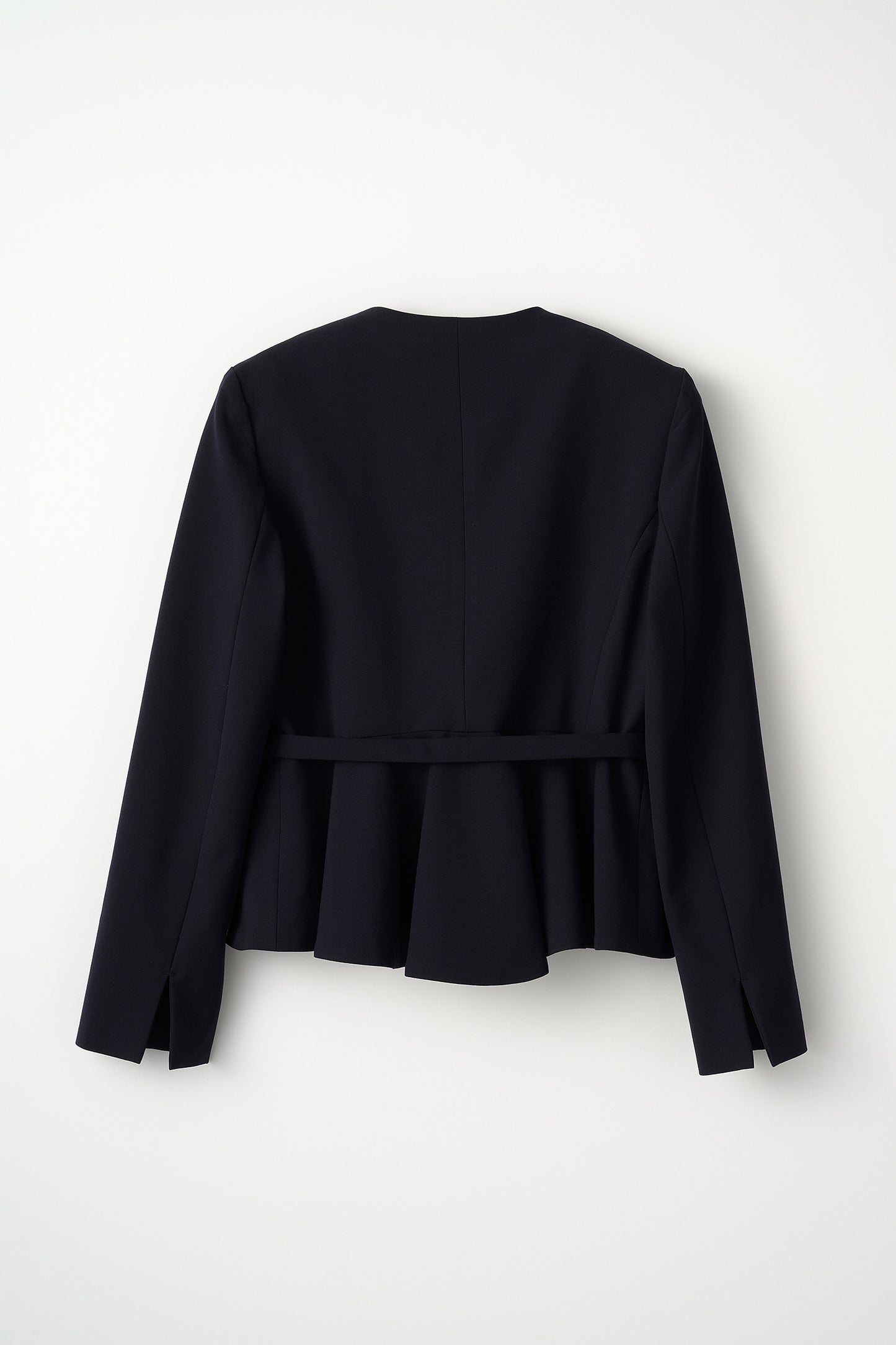 Noona peplum jacket(Navy)