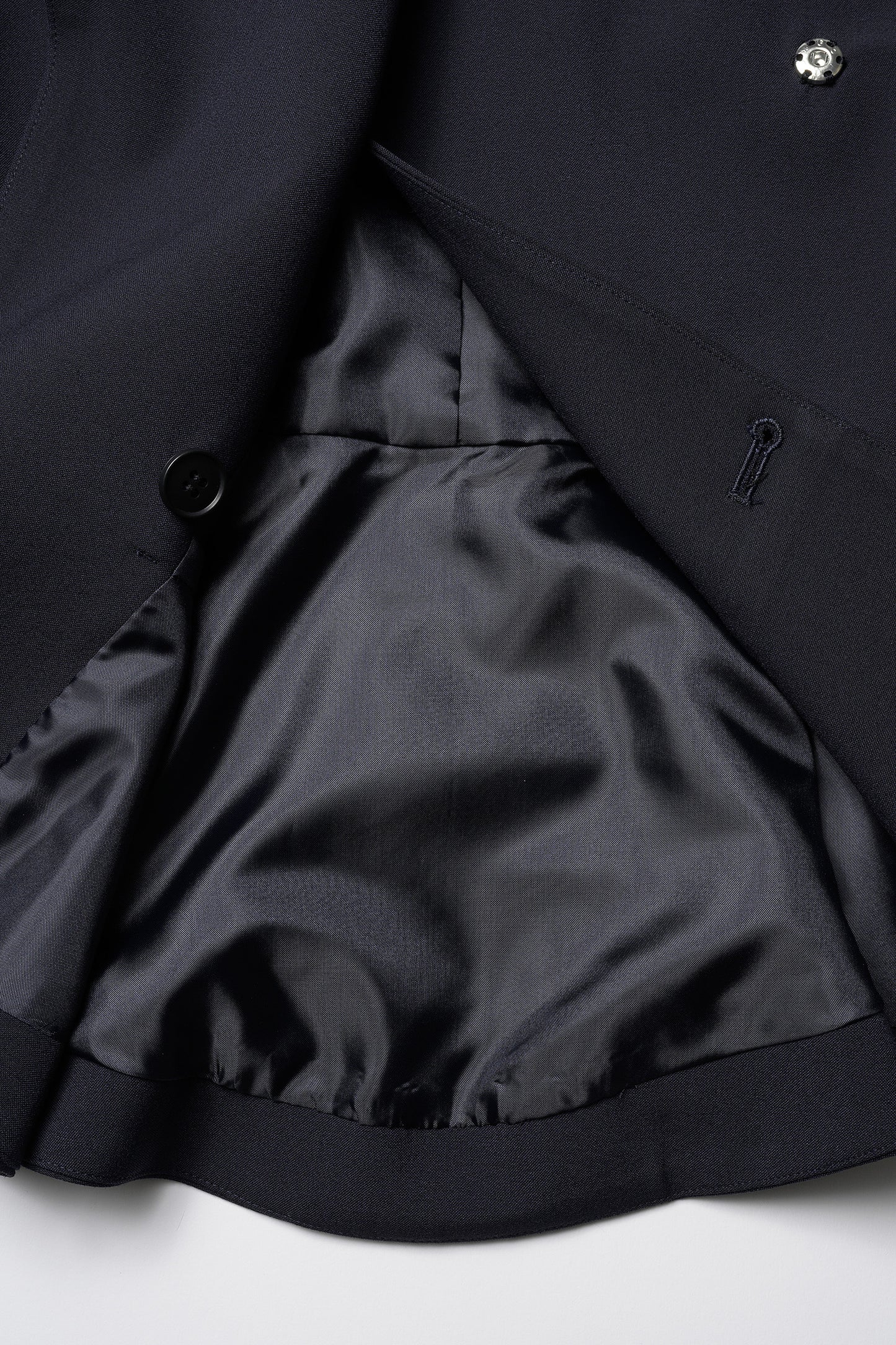 Noona peplum jacket(Navy)