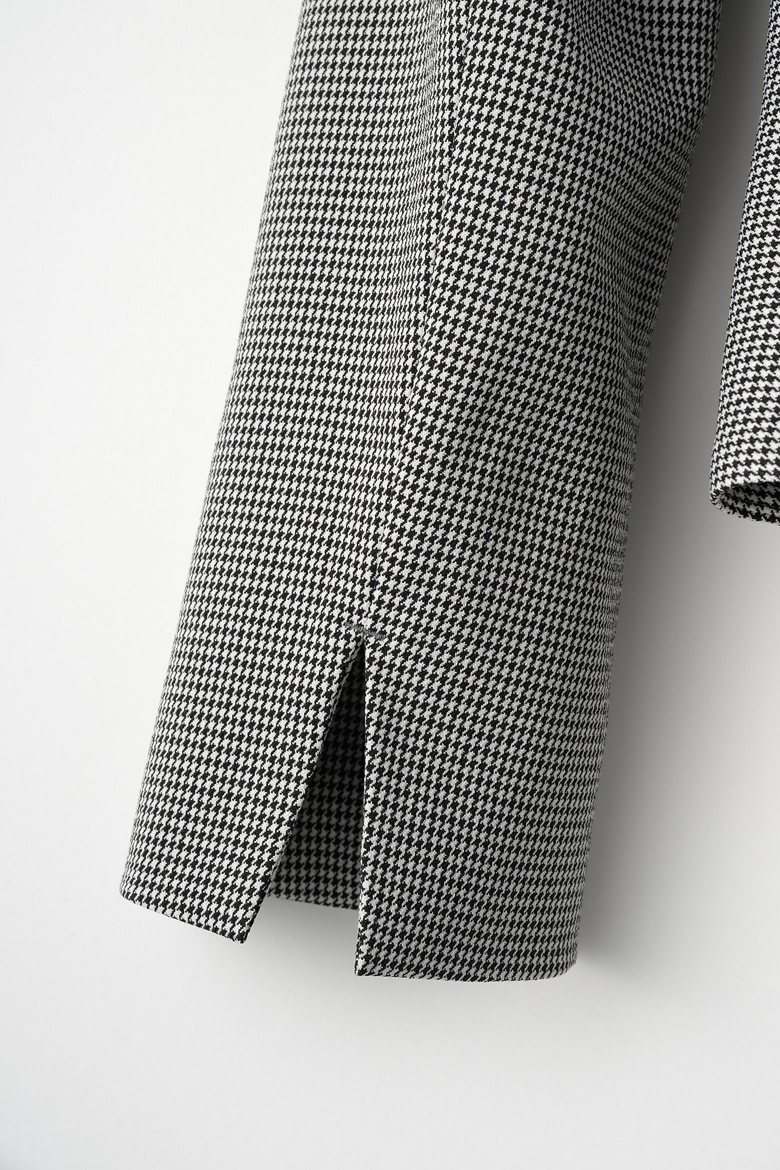 Noona peplum jacket(Houndstooth) – Audire