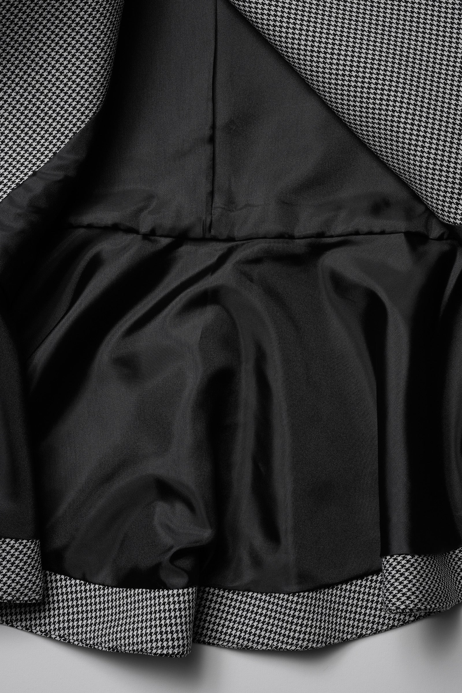 Noona peplum jacket(Houndstooth) – Audire