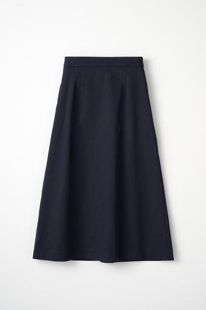 Tulle topping skirt(Navy)