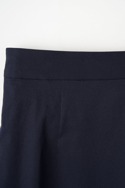 Tulle topping skirt(Navy)
