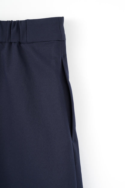 Tulle topping skirt(Navy)
