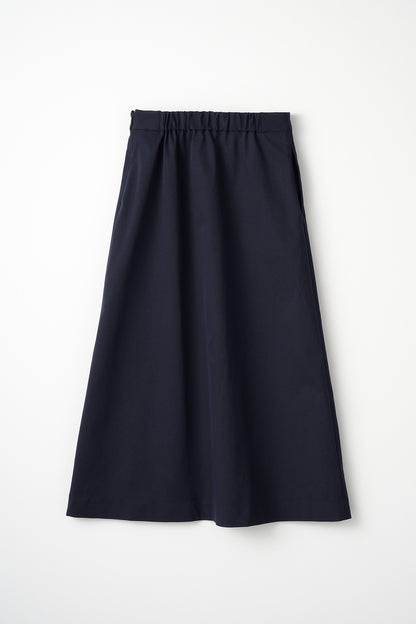 Tulle topping skirt(Navy)