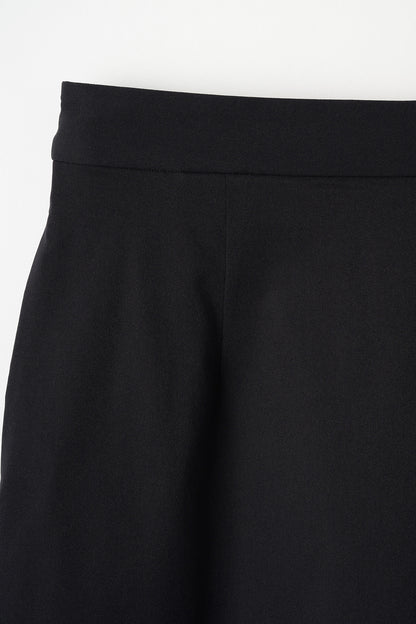 Tulle topping skirt(Black)