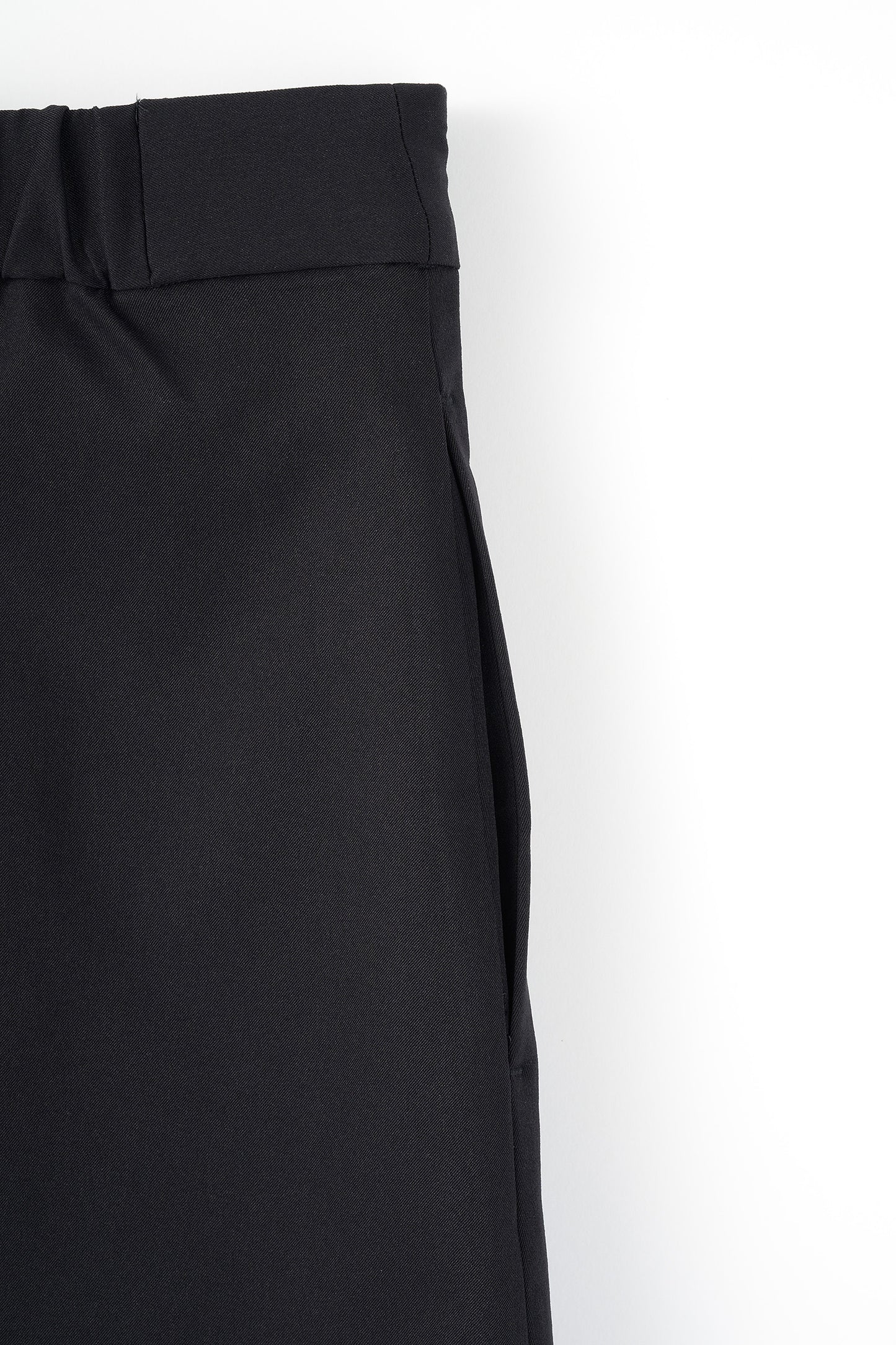 Tulle topping skirt(Black)