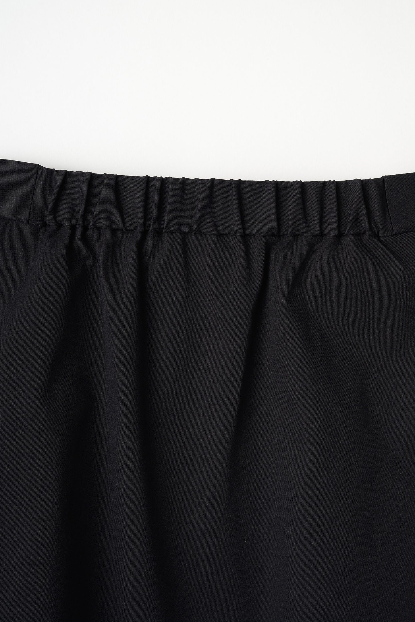 Tulle topping skirt(Black)