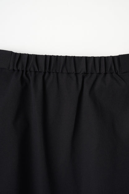 Tulle topping skirt(Black)