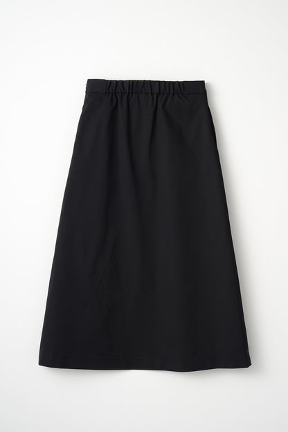Tulle topping skirt(Black)