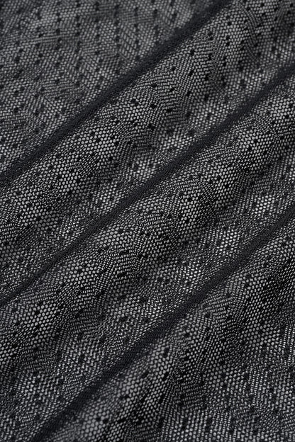 Tulle topping skirt(Black)