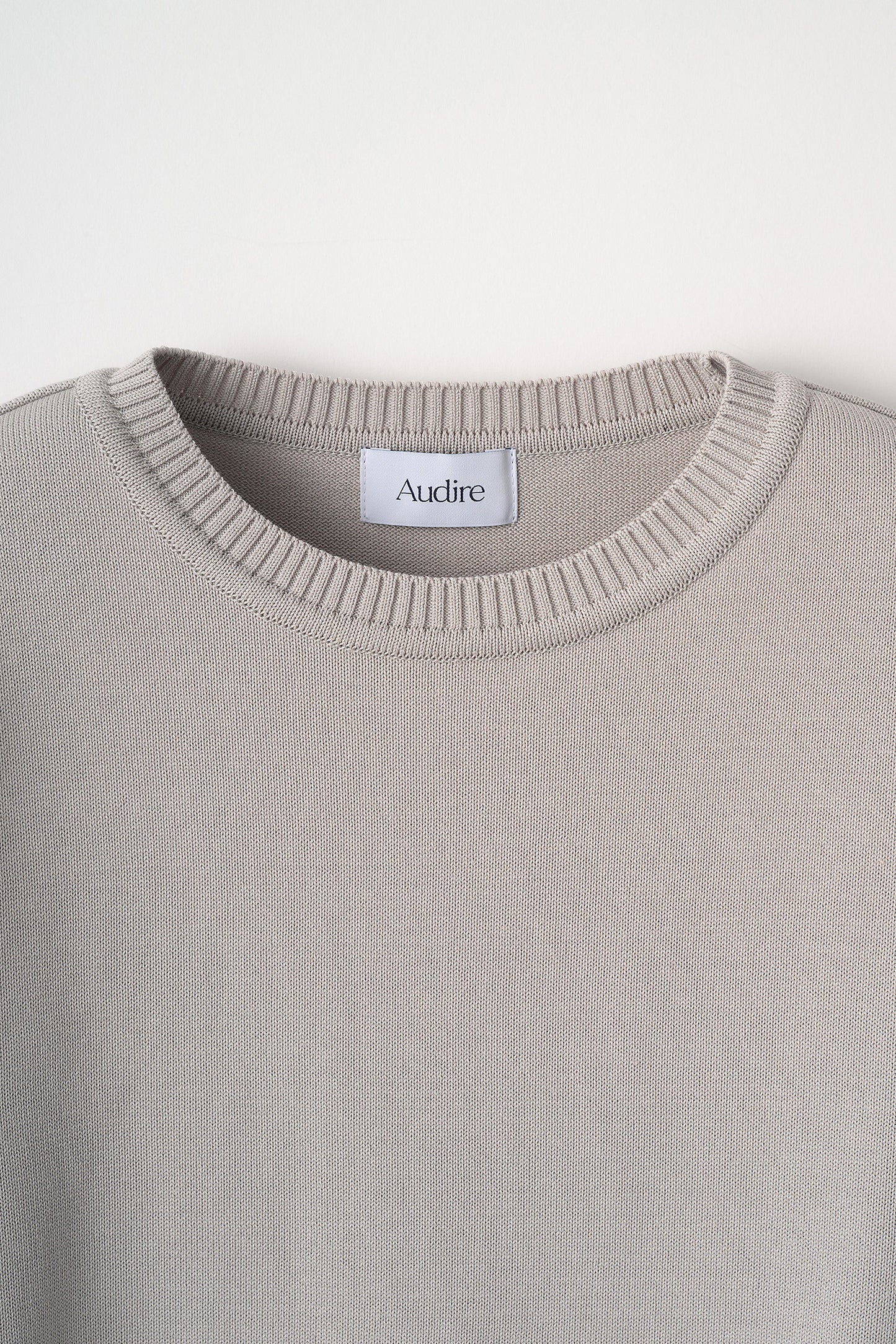 Flurries sleeve kint tops(Gray)