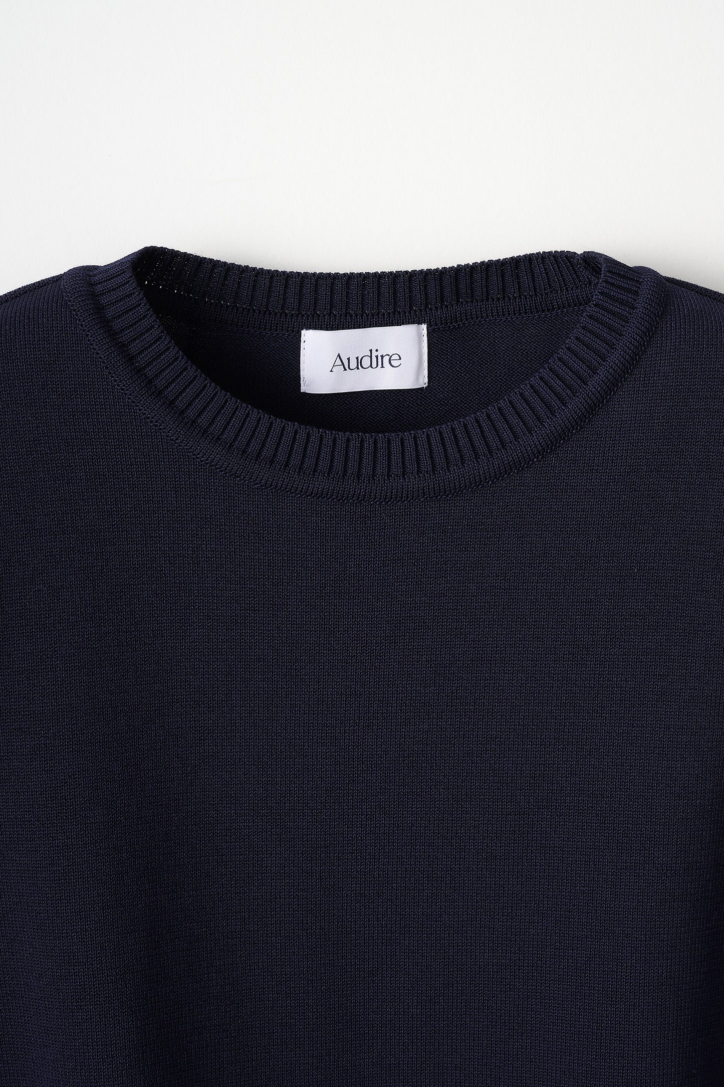 Flurries sleeve kint tops(Navy)