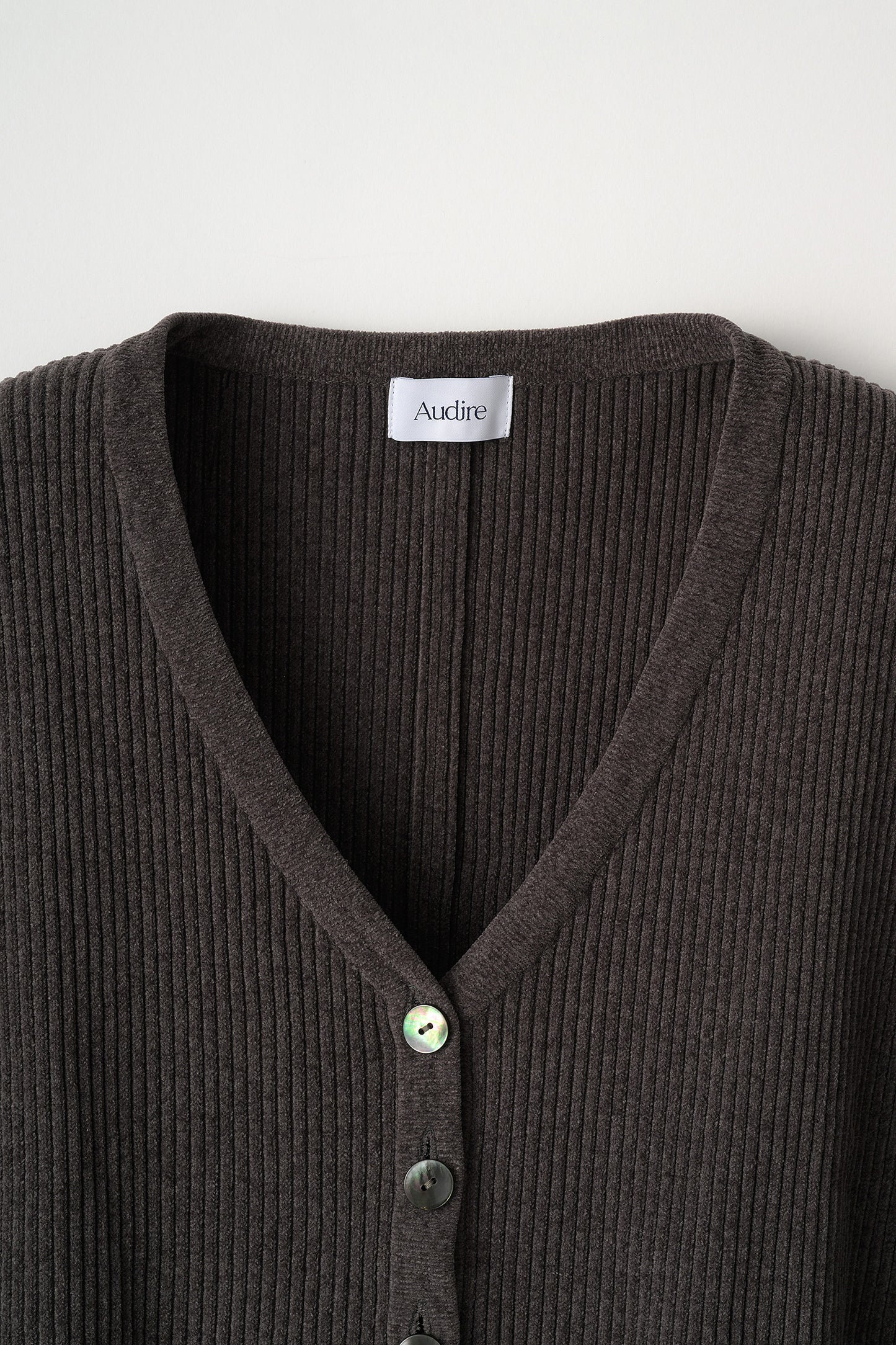Velor touch bell cardigan(Gray)