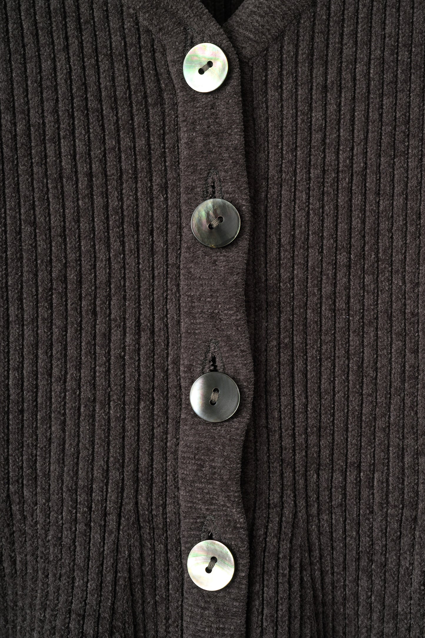 Velor touch bell cardigan(Gray)