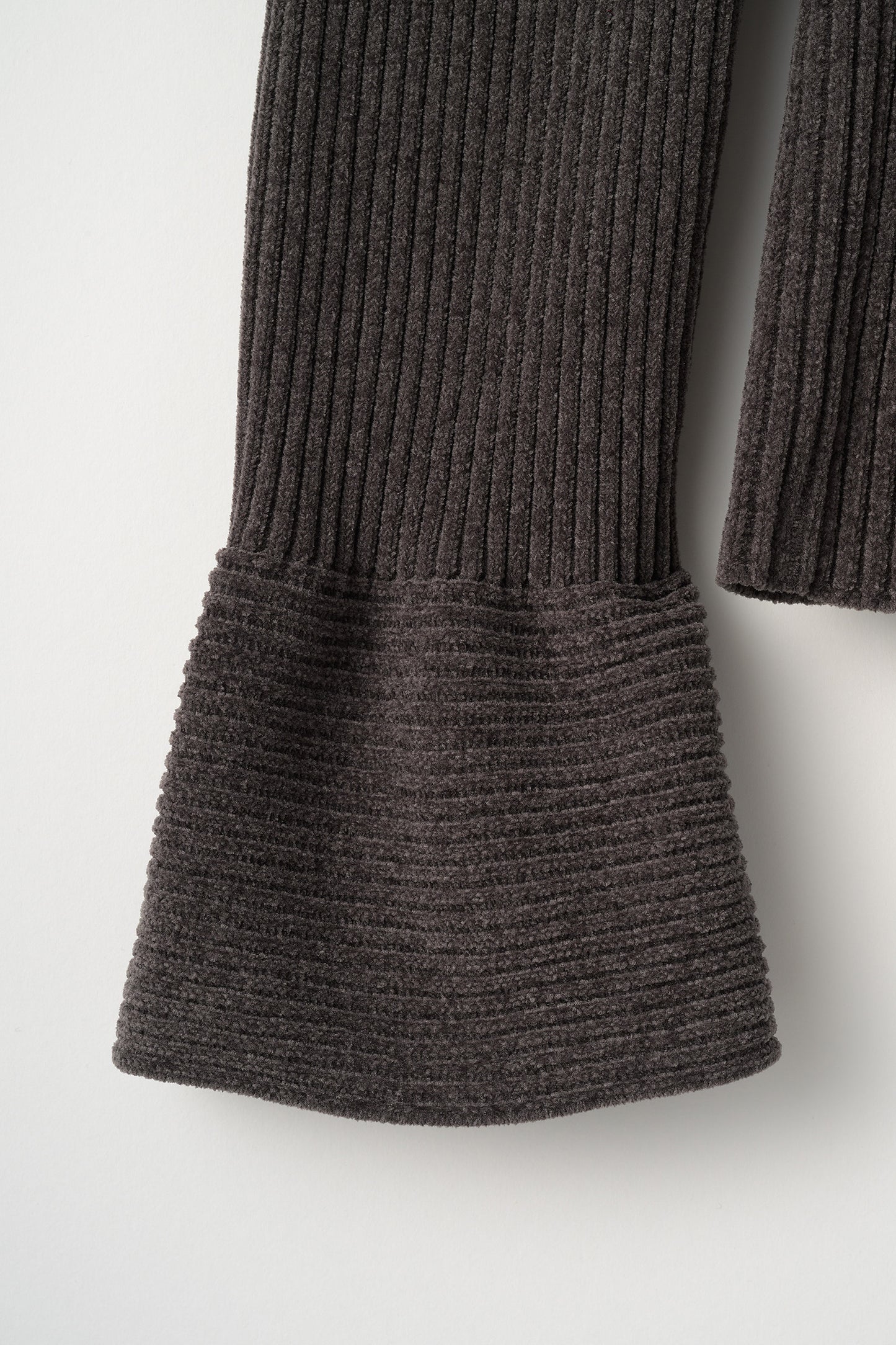 Velor touch bell cardigan(Gray)